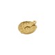Stainless Steel 304 Charm Round with Flowers 20mm