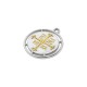 Stainless Steel 304 Pendant Coin "ICXC NIKA"  26x30mm/3mm