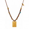 24K Gold Plated/ 0.12µm/ Turquoise/ Blue/ Multi