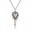 999° Silver Antique Plated/ 5µm
