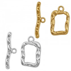 Ανοξείδωτο Ατσάλι 304 Κούμπωμα Τ Μπάρα 14x22mm (2τμχ/Σετ)