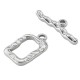 Stainless Steel 304 Toggle Clasp 14x22mm (2pcs/set)