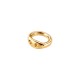 Stainless Steel 304 Jump Ring with 2 Holes 6.2mm Ø0.8mm