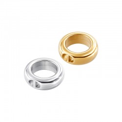 Stainless Steel 304 Jump Ring with Hole 10mm Ø1.0mm