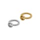 Stainless Steel 304 Jump Ring Ethnic 7x8mm Ø1.0mm
