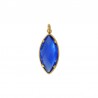 18K Gold/ Blue