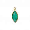 18K Gold/ Green