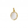18K Gold/ Crystal