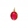 18K Gold/ Red