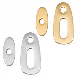 Ανοξείδωτο Ατσάλι 304 Κούμπωμα Τ 14x7mm & 9x4mm (2τμχ/Σετ)