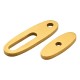 Stainless Steel 304 T Clasp 19x6mm & 13x5mm (2pcs/ Set)