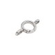 Brass Lobster Clasp Round 10x20mm/4mm