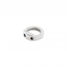 999° Silver Antique Plated/ 5µm