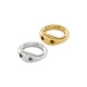  Brass Jump Ring with 2 Holes 8mm Ø1.0mm