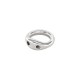  Brass Jump Ring with 2 Holes 8mm Ø1.0mm
