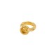Brass Twisted Jump Ring with Base 6mm Ø0.6mm