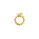 Brass Twisted Jump Ring with Base 6mm Ø0.6mm
