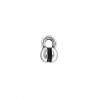 999° Silver Antique Plated/ 5µm