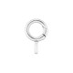 Brass Lobster Clasp Round 10x17mm/4mm