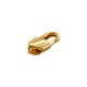 Brass Lobster Clasp Oval 4x10mm