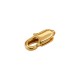 Brass Lobster Clasp Oval 4x10mm