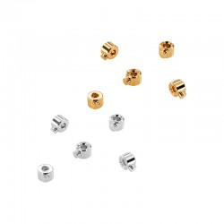 Brass Crimp Tube 2.5mm/1.9mm Ø0.5mm