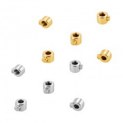 Μεταλλικό Mπρούτζινο Πατητό Στοπάκι 3.5mm/2.25mm Ø0.8mm