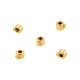 Brass Pressed Crimp Tube 3.5mm/2.25mm Ø0.8mm