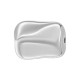 Zamak Bead Rectangular 15x12mm/4mm Ø1.5mm