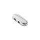 Zamak Twin Bead Oval 5x14mm/3mm Ø1.5mm