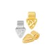 Zamak Charm Triangle 7x12mm/5mm Ø1.8mm