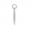 999° Silver Antique Plated/ 5µm