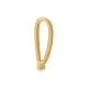 Zamak Pendant Teardrop 3x22mm/8mm