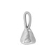 Zamak Charm Teardrop 8x18mm/8mm