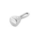 Zamak Charm Teardrop 8x18mm/8mm