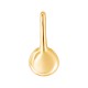Zamak Pendant Round Flat 15x33mm/6mm