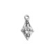 Zamak Charm Rhombus Ethnic 11x16mm/6mm Ø1.8mm