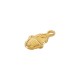 Zamak Charm Oval Ethnic 11x15mm/6mm Ø1.8mm