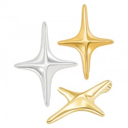 Zamak Pendant Cross 23x30mm/5mm Ø2.3mm