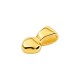 Zamak Charm Heart 6x10mm/4mm