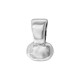 Zamak Charm Oval 9x13mm/4mm
