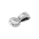 Zamak Charm Oval 9x13mm/4mm