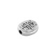 Μεταλλικό Ζάμακ Στοιχείο "ICXC NIKA" Περαστό 8mm/4mm Ø1.7mm