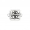 999° Silver Antique Plated/ 5µm