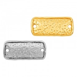 Zamak Connector Tag 24x11mm/2mm Ø1.5mm
