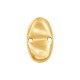 Zamak Connector Oval 12x21mm/2mm Ø1.5mm
