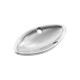 Zamak Pendant Oval 17x30mm/5mm Ø1.8mm