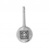 999° Silver Antique Plated/ 5µm