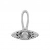 999° Silver Antique Plated/ 5µm