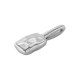 Zamak Pendant Rectangular Hammered 12x23mm/7mm
